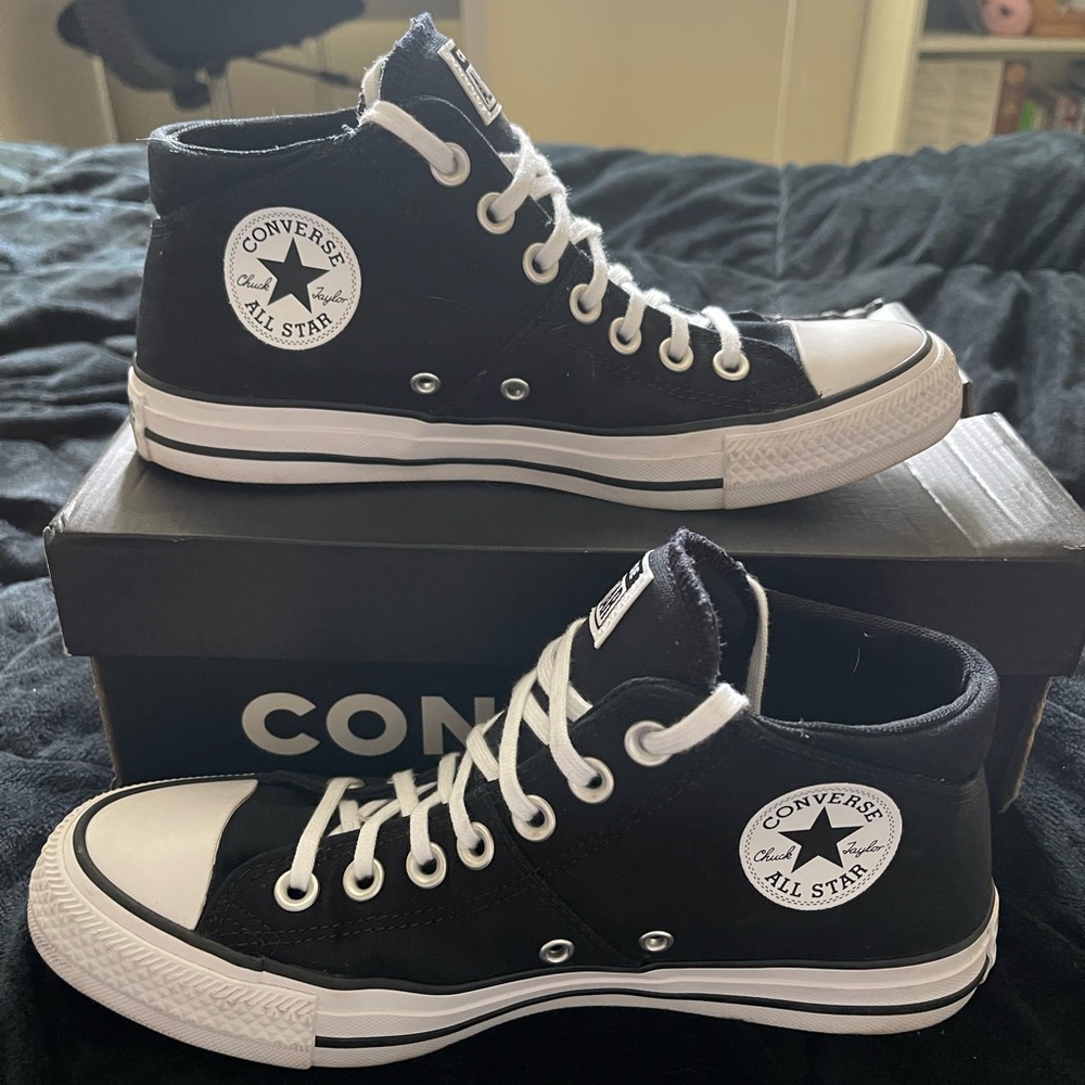 CONVERSE Madison Mid Black/White W8